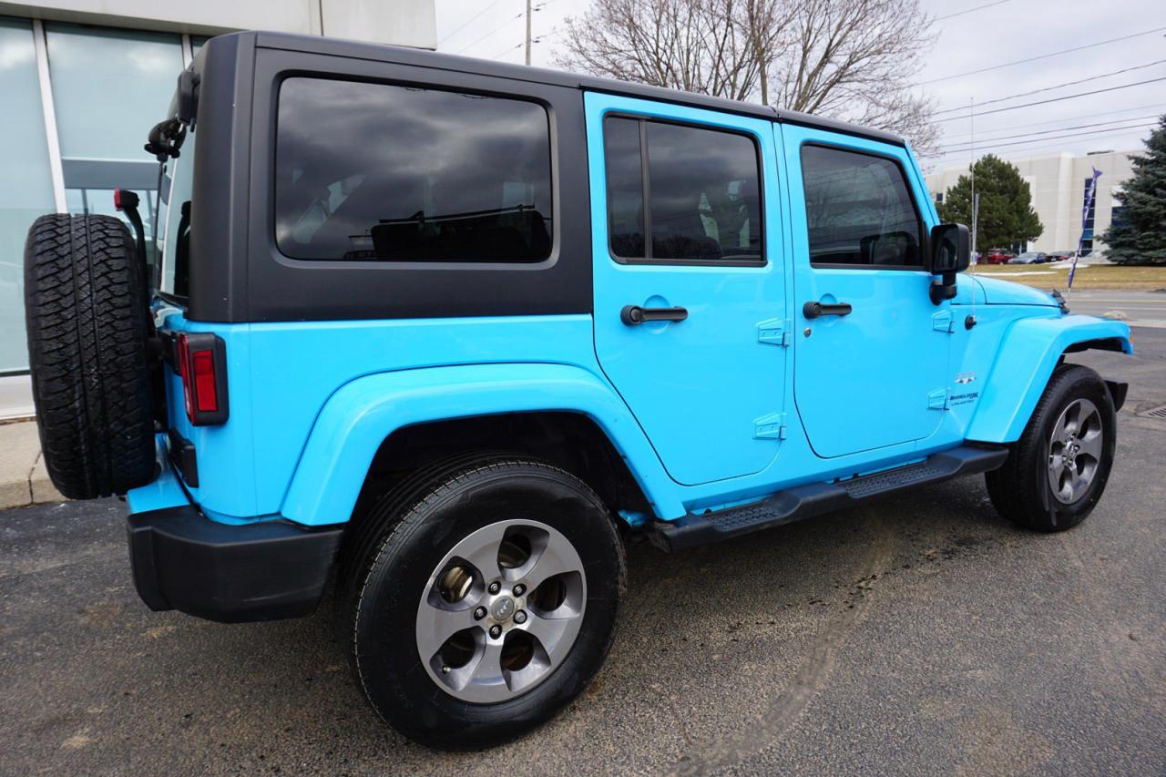 2018 Jeep Wrangler JK UNLIMITED SAHARA 4WD CERTIFIED *1 OWNER* NAV BLUETOOTH HEATED SEATS CRUISE ALLOYS - Photo #7