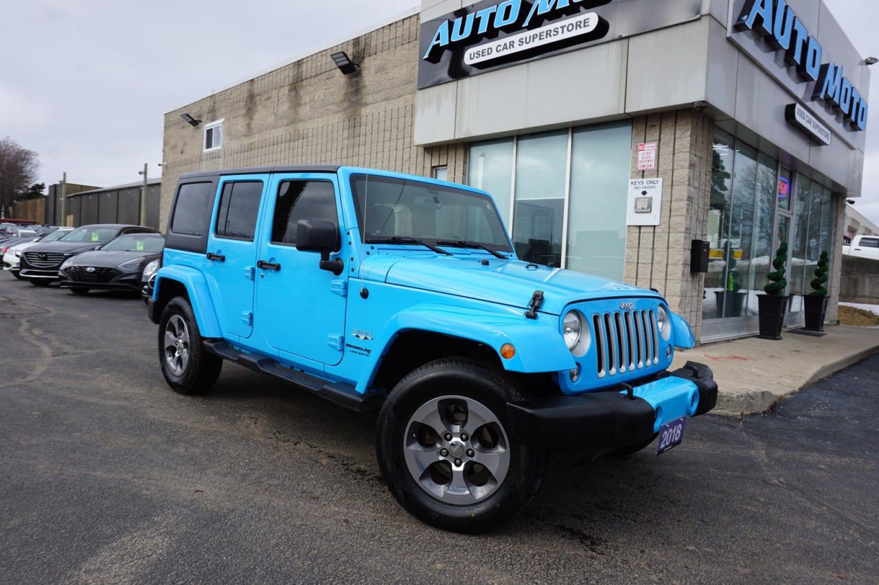2018 Jeep Wrangler JK UNLIMITED SAHARA 4WD CERTIFIED *1 OWNER* NAV BLUETOOTH HEATED SEATS CRUISE ALLOYS - Photo #8