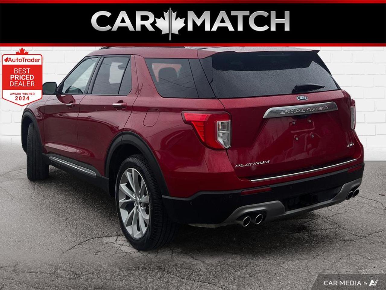 2021 Ford Explorer PLATINUM / 4WD / ROOF / LEATHER / NAV / LOADED - Photo #4