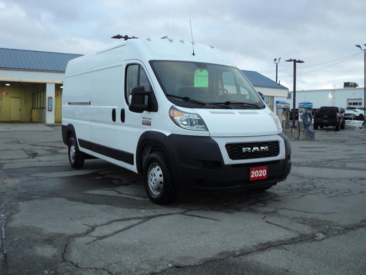 2020 RAM Cargo Van 2500 HighRoof 159" WB 3.6L6cyl CargoVan BackUpCam - Photo #3