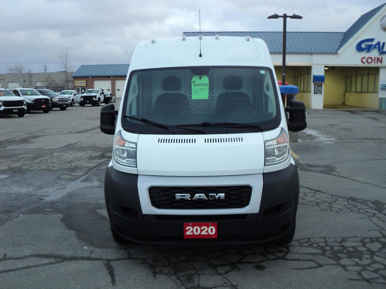 2020 RAM Cargo Van 2500 HighRoof 159" WB 3.6L6cyl CargoVan BackUpCam - Photo #2