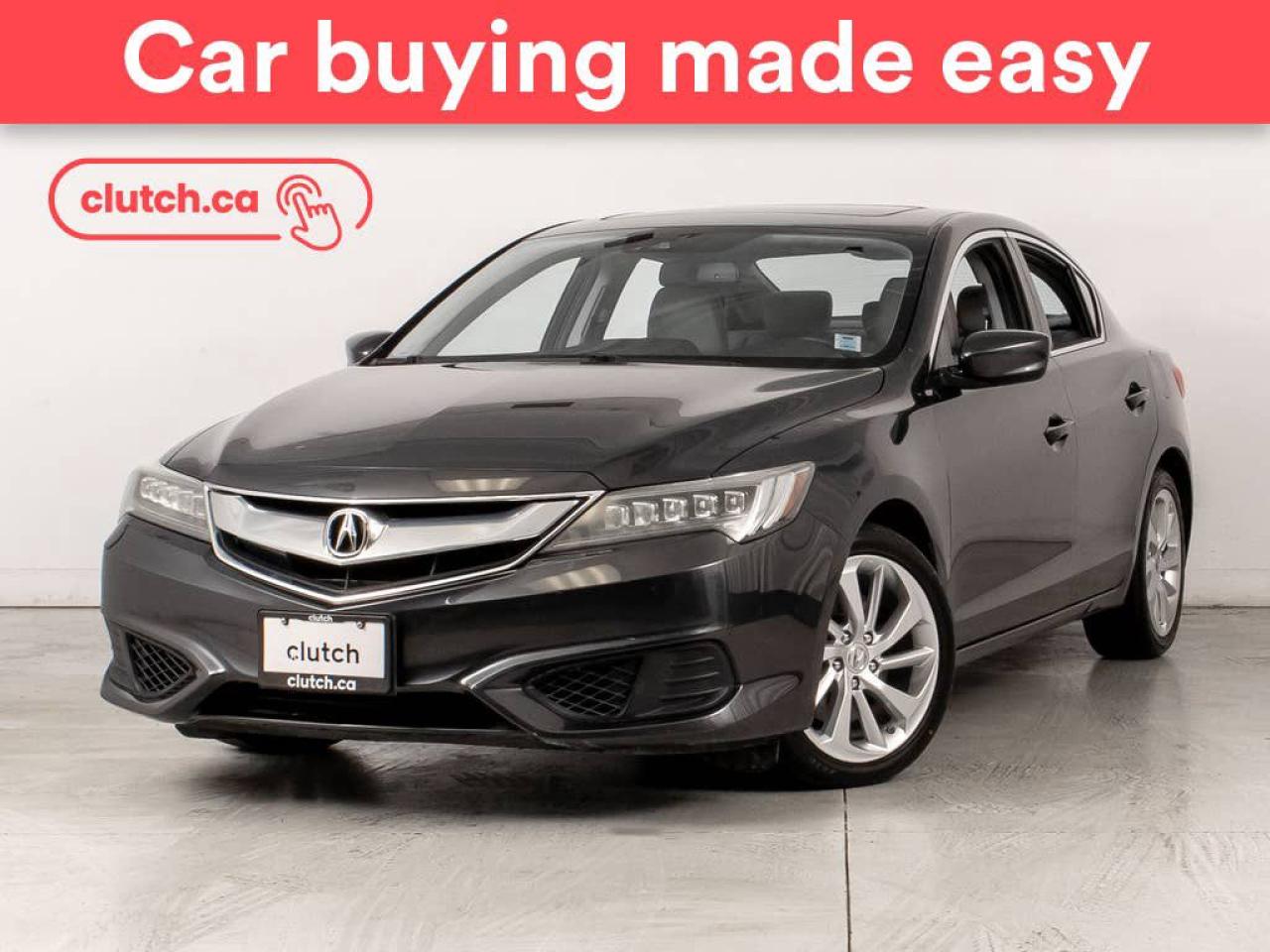 Used 2016 Acura ILX Tech W/ Power Moonroof, Navigation, Backup Cam for sale in Bedford, NS