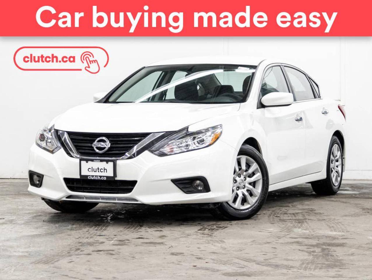 Used 2018 Nissan Altima S w/ Heated Front Seats, Rearview Cam, A/C for sale in Toronto, ON