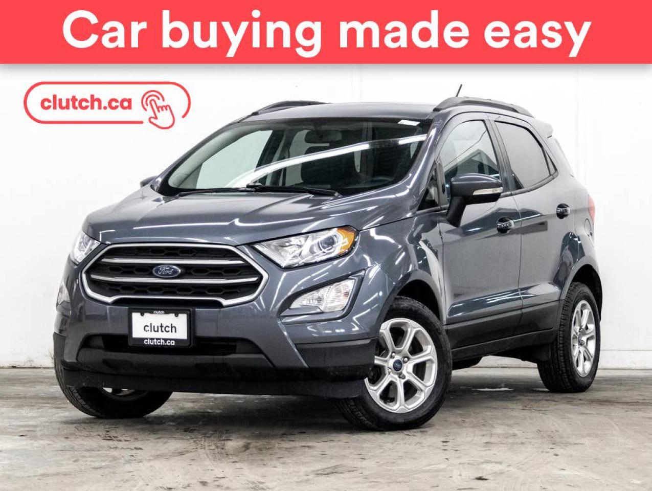 Used 2018 Ford EcoSport SE 4WD w/ Sync 3, Apple CarPlay, Nav for sale in Toronto, ON