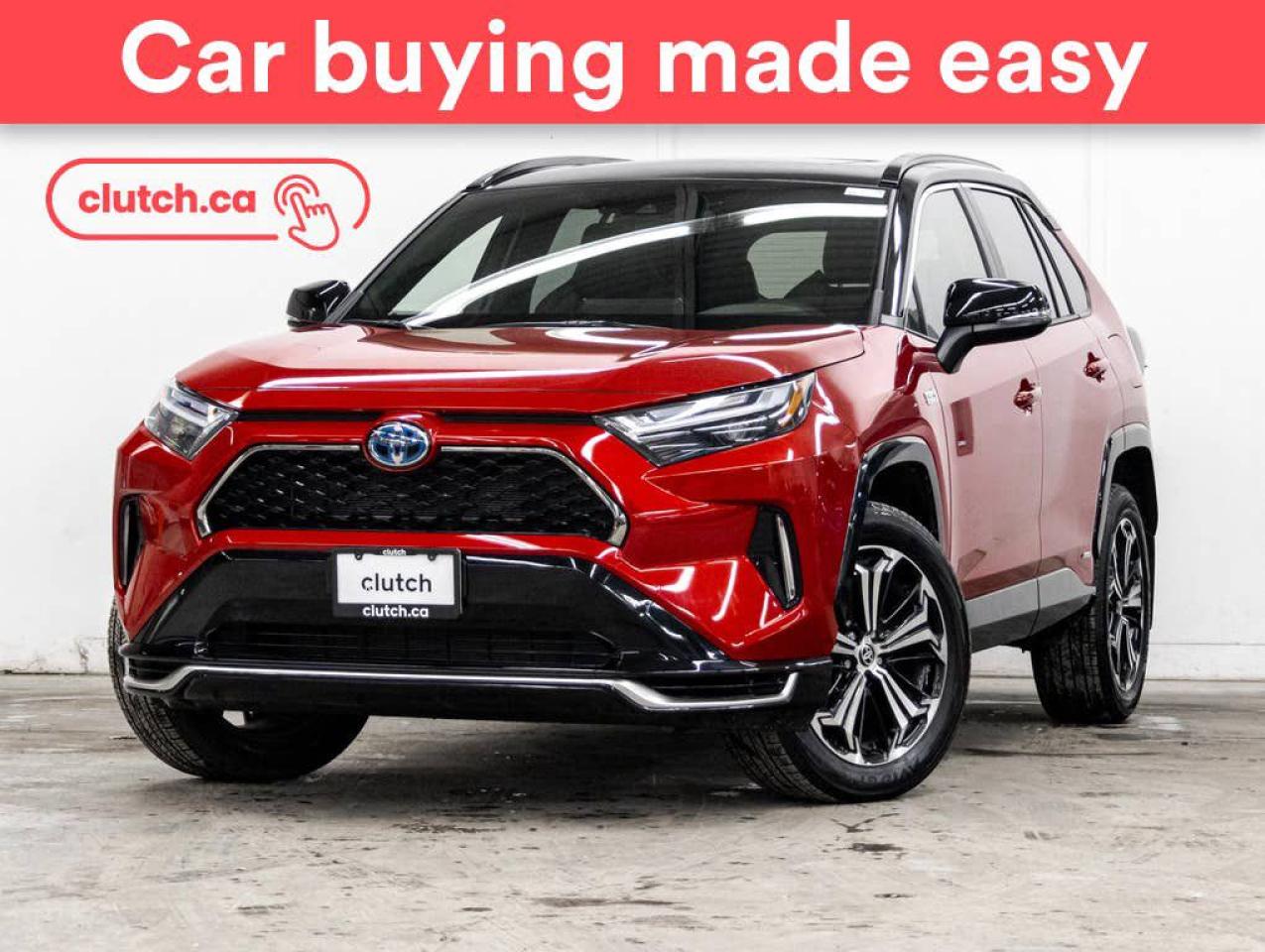 Used 2024 Toyota RAV4 Prime XSE AWD w/ Apple CarPlay & Android Auto, Sunroof, Reverse Cam for sale in Toronto, ON