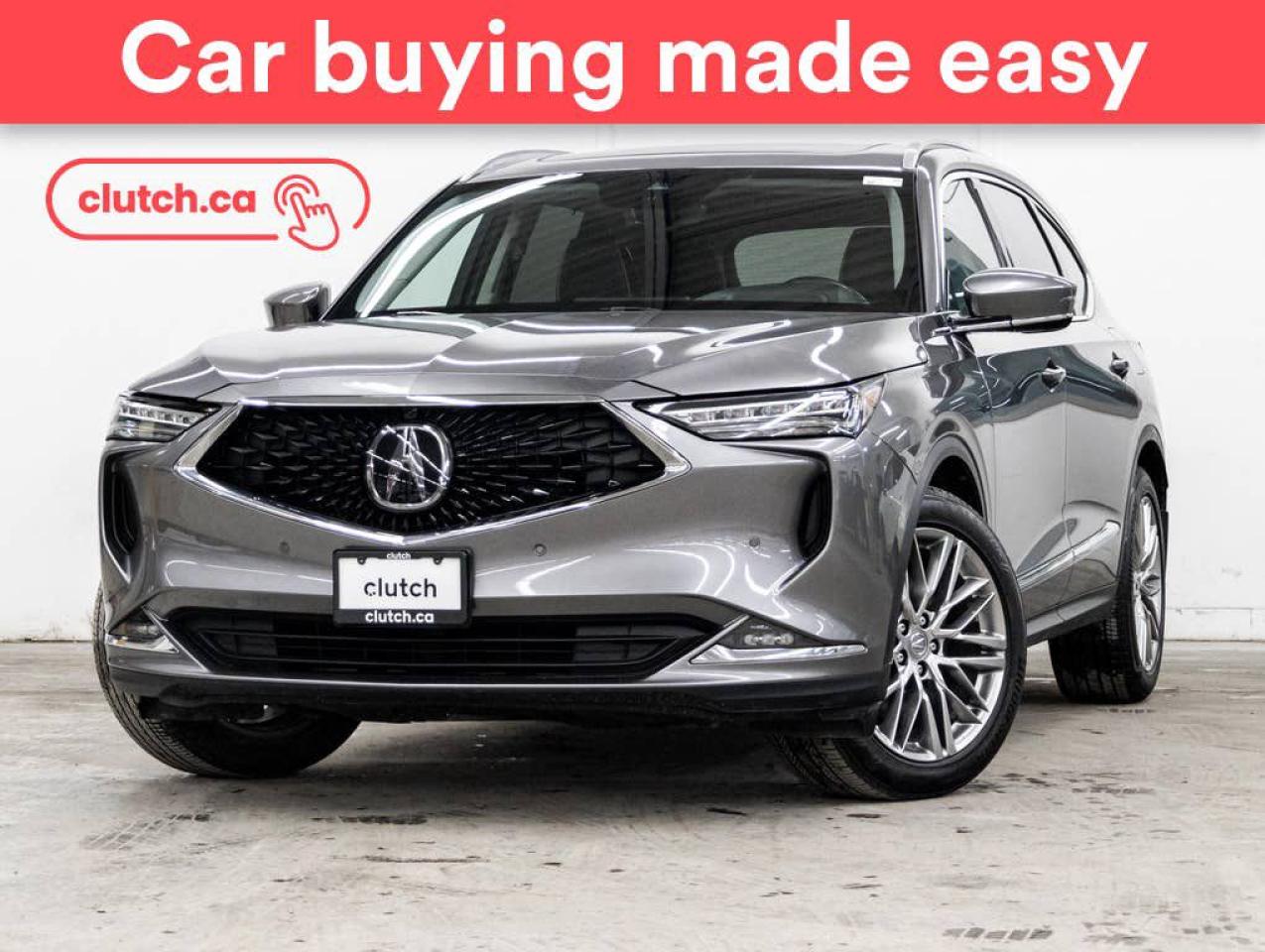 Used 2022 Acura MDX Platinum Elite AWD w/ Apple CarPlay, Panoramic Moonroof, Nav for sale in Toronto, ON