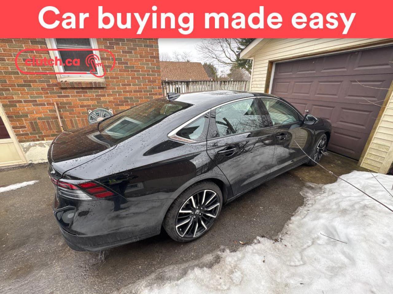 Used 2024 Honda Accord Hybrid Touring w/ Apple CarPlay, Heated Front Seats, Rearview Cam for sale in Toronto, ON