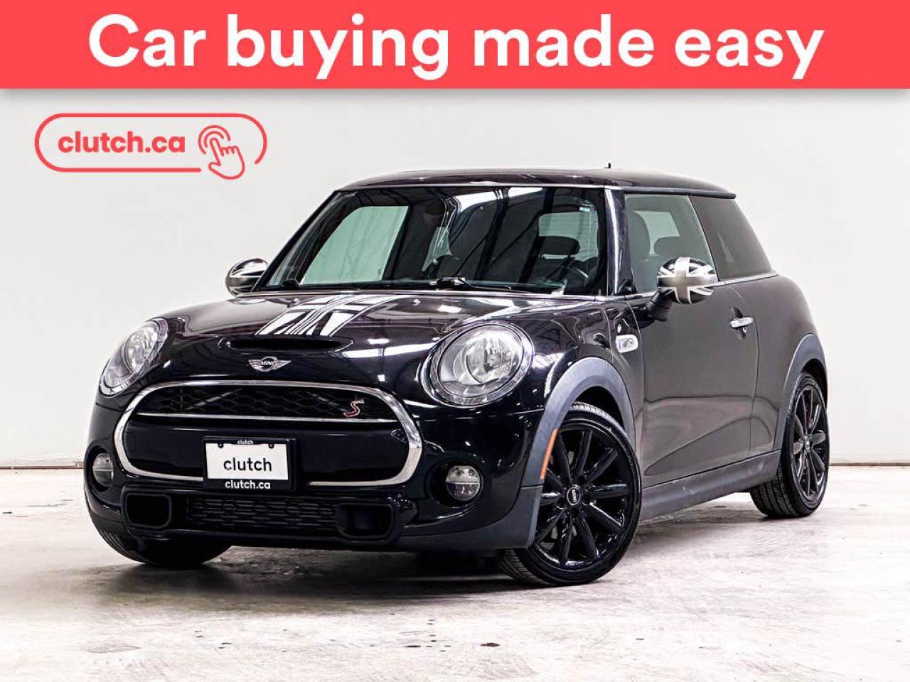 Used 2017 MINI Cooper Hardtop S w/ Heated Front Seats, Cruise Control, A/C for sale in Toronto, ON