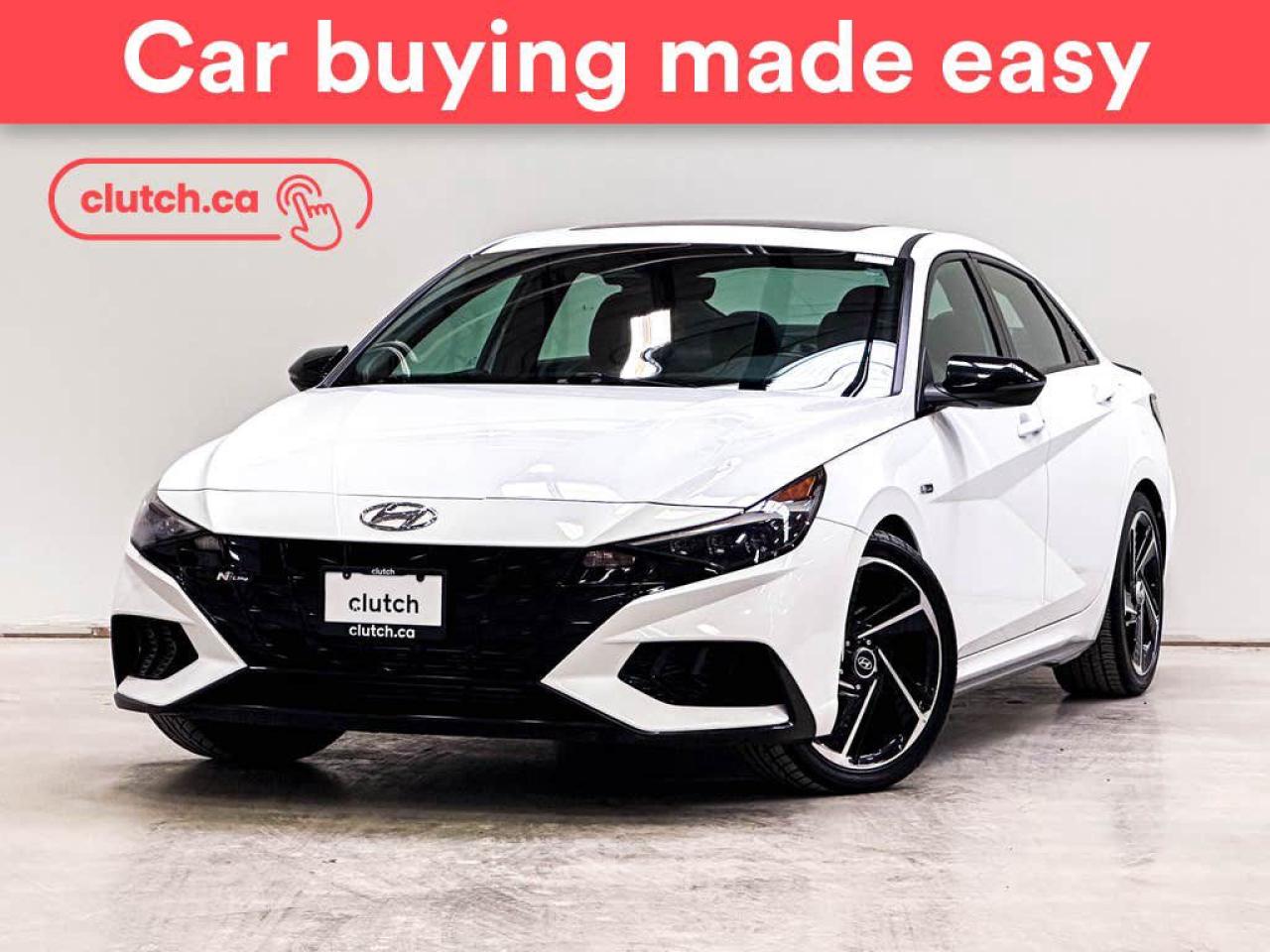 Used 2022 Hyundai Elantra N Line DCT w/ Apple CarPlay, Heated Front Seats, Rearview Cam for sale in Toronto, ON