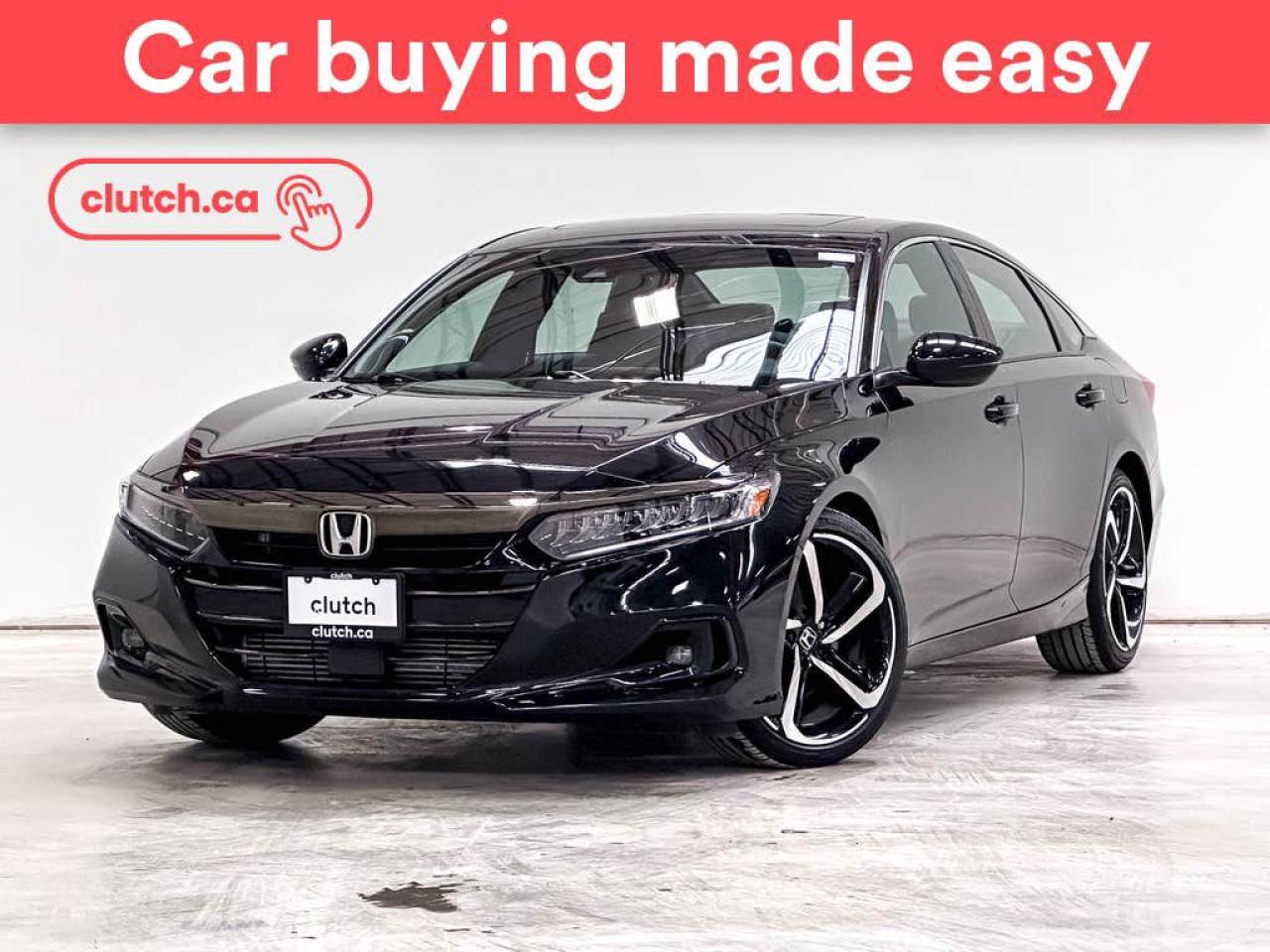 Used 2022 Honda Accord Sport w/ Apple CarPlay, Heated Front Seats, Rearview Cam for sale in Toronto, ON