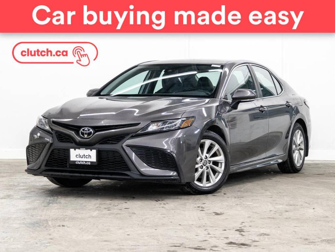 Used 2021 Toyota Camry SE w/ Apple CarPlay & Android Auto, Rearview Cam, Heated Front Seats for sale in Toronto, ON