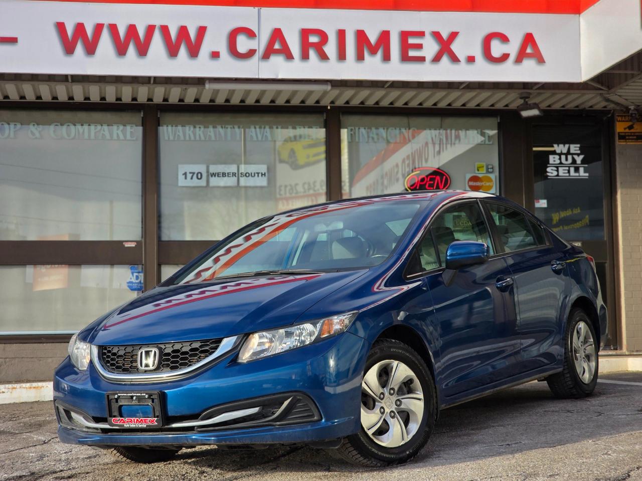 Used 2015 Honda Civic LX MANUAL | Backup Camera | Heated Seats | Bluetooth | Cruise Control for sale in Waterloo, ON