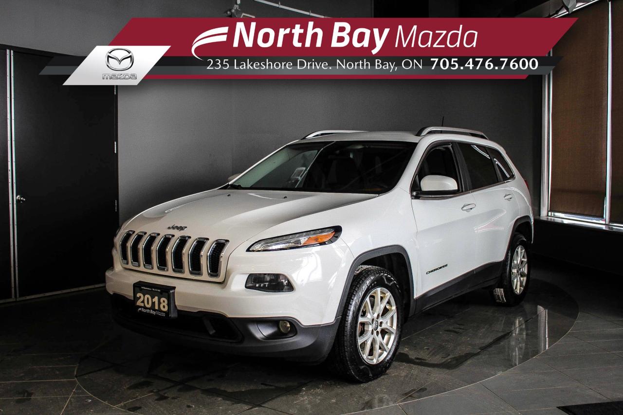 Used 2018 Jeep Cherokee North HEATED SEATS - BACKUP CAMERA - NEW TIRES AND BRAKES ALL AROUND for sale in North Bay, ON