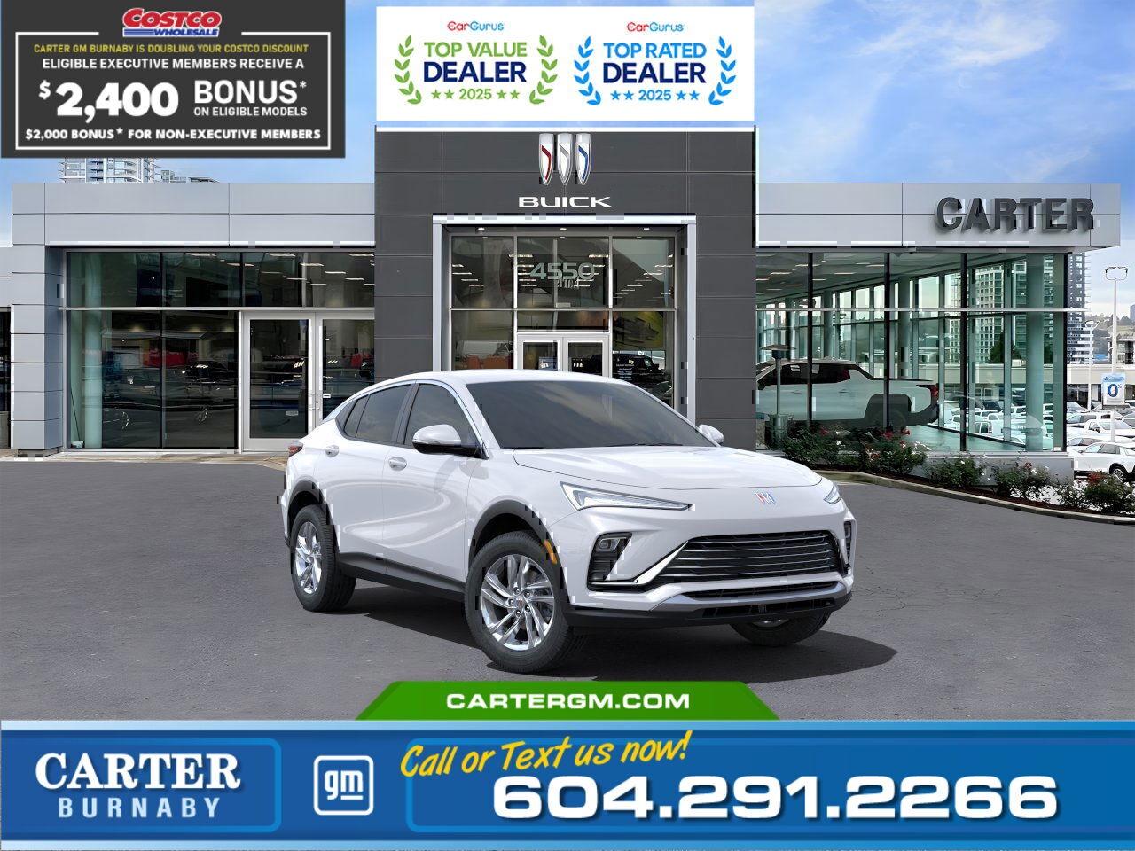 New 2025 Buick Envista PREFERRED | Double Costco Bonus: Up to $2,400! for sale in Burnaby, BC