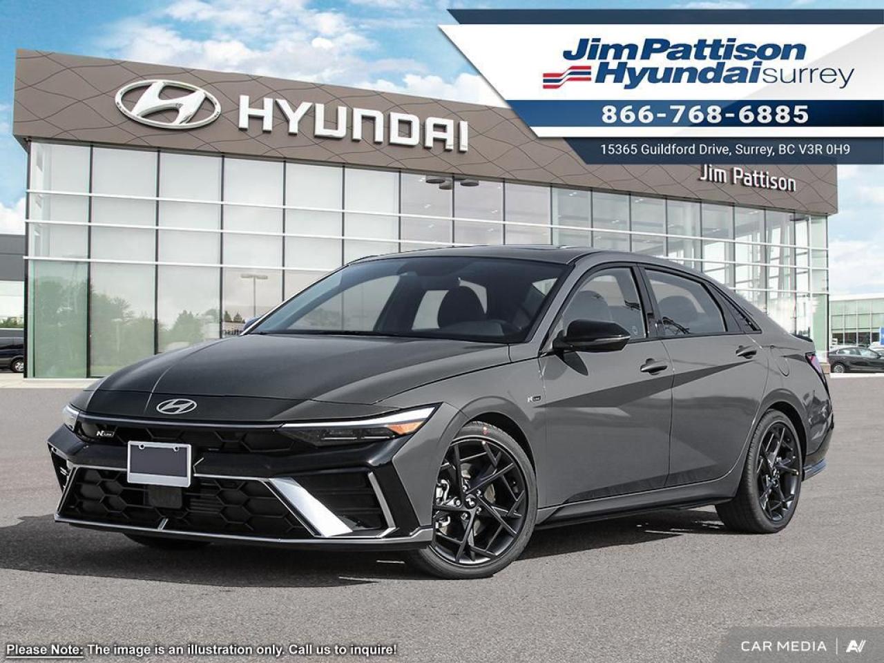 New 2025 Hyundai Elantra N Line Ultimate DCT for sale in Surrey, BC