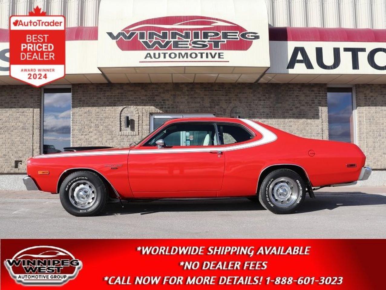 Used 1974 Dodge Dart SPORT 360, NUMBER MATCHING, ORIGINAL & STUNNING! for sale in Headingley, MB