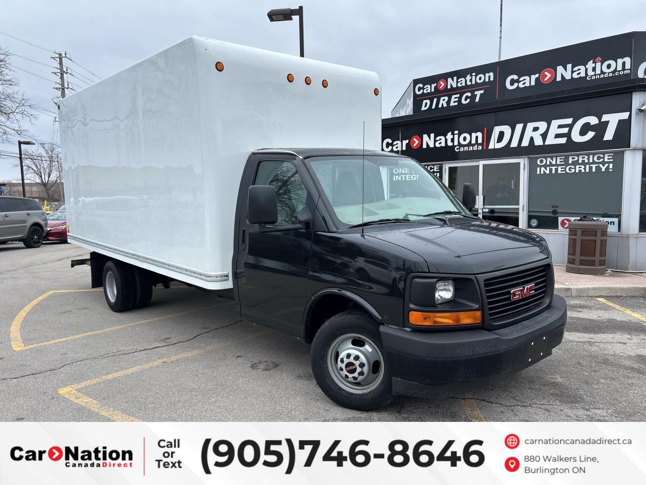 Used 2017 GMC Savana 3500 | CUBE VAN | 6.0L V8 | ONLY 34,224KM! for sale in Burlington, ON