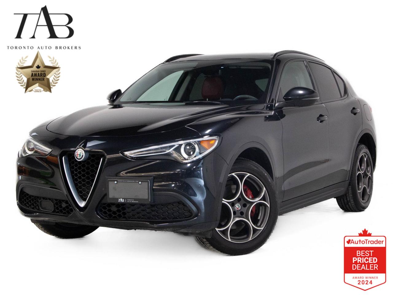 Used 2018 Alfa Romeo Stelvio SPORT | AWD | RED INTERIOR | PANO for sale in Vaughan, ON