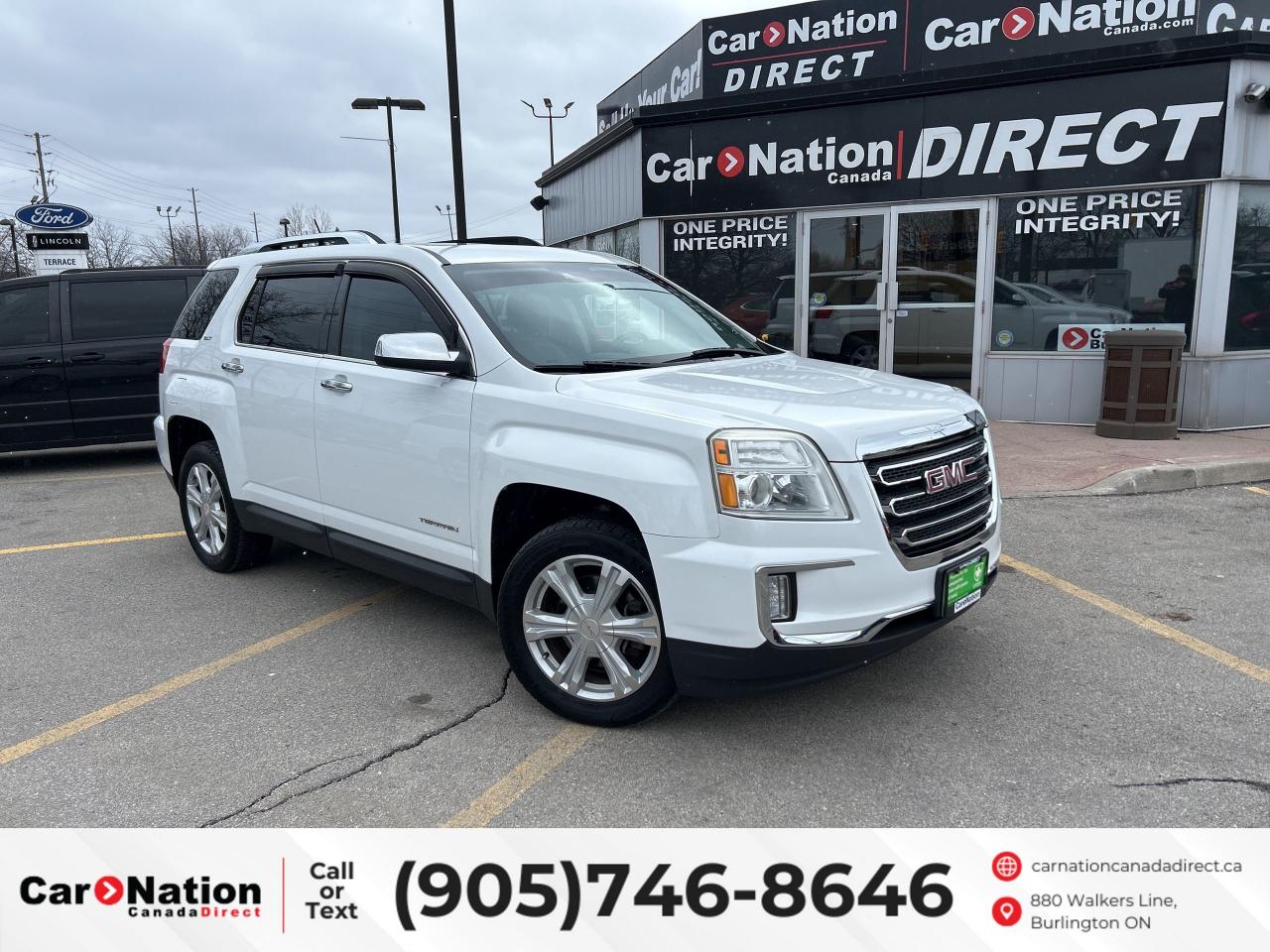 Used 2016 GMC Terrain SLT | AWD | V6 | LEATHER | SUNROOF | NAVIGATION for sale in Burlington, ON