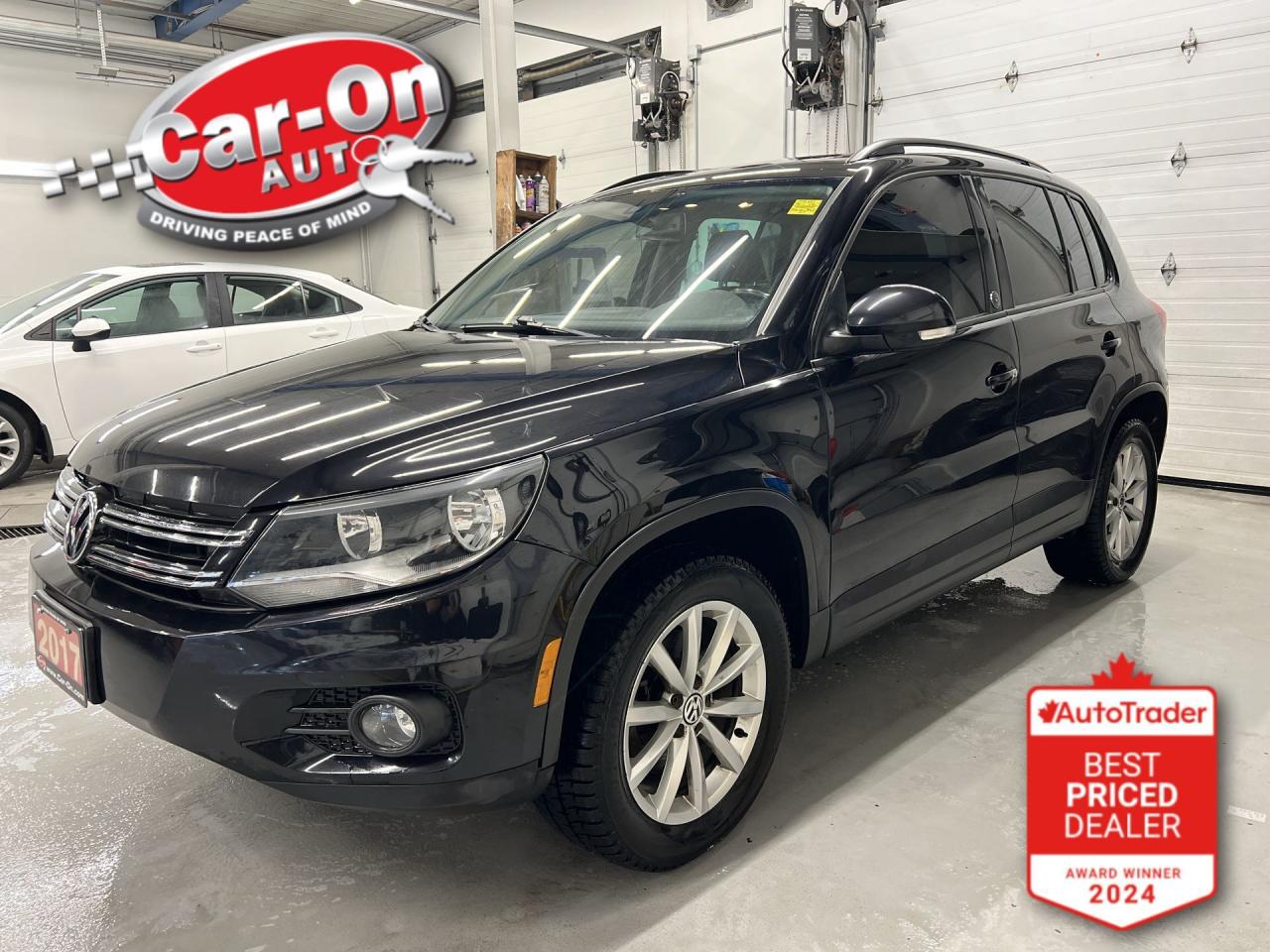 Used 2017 Volkswagen Tiguan WOLFSBURG AWD l PANO ROOF | CARPLAY | HTD LEATHER for sale in Ottawa, ON