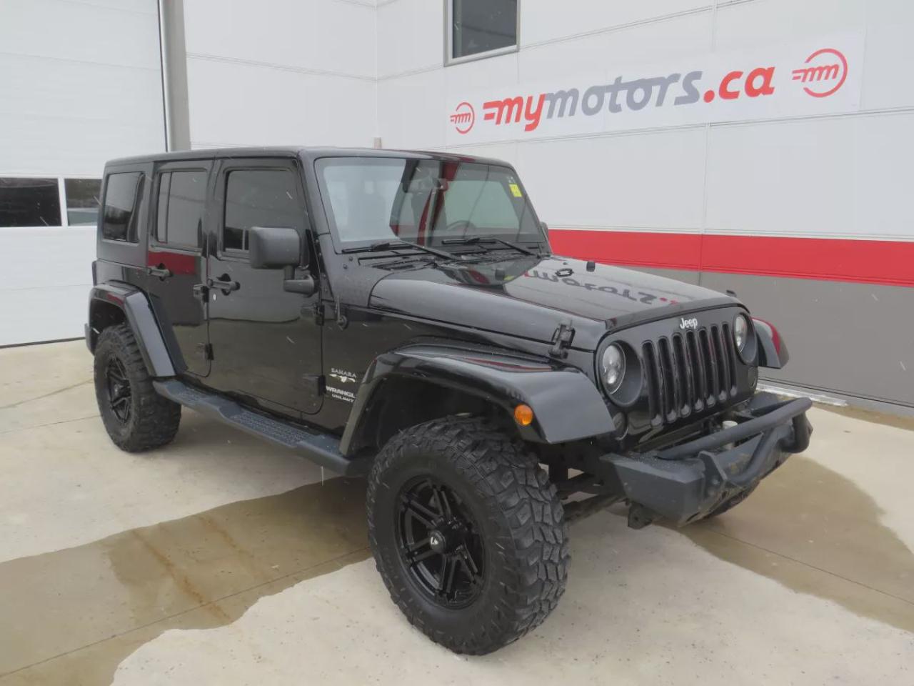 Used 2017 Jeep Wrangler Unlimited Sahara (**4WD**HARD TOP**ALLOY RIMS**TRAILER HITCH**NAVIGATION**CUSTOM JEEP REAR MAT**FRONT WINTER/RUBBER MATS**DIGITAL TOUCHSCREEN**BLUETOOTH**CRUISE CONTROL**) for sale in Tillsonburg, ON