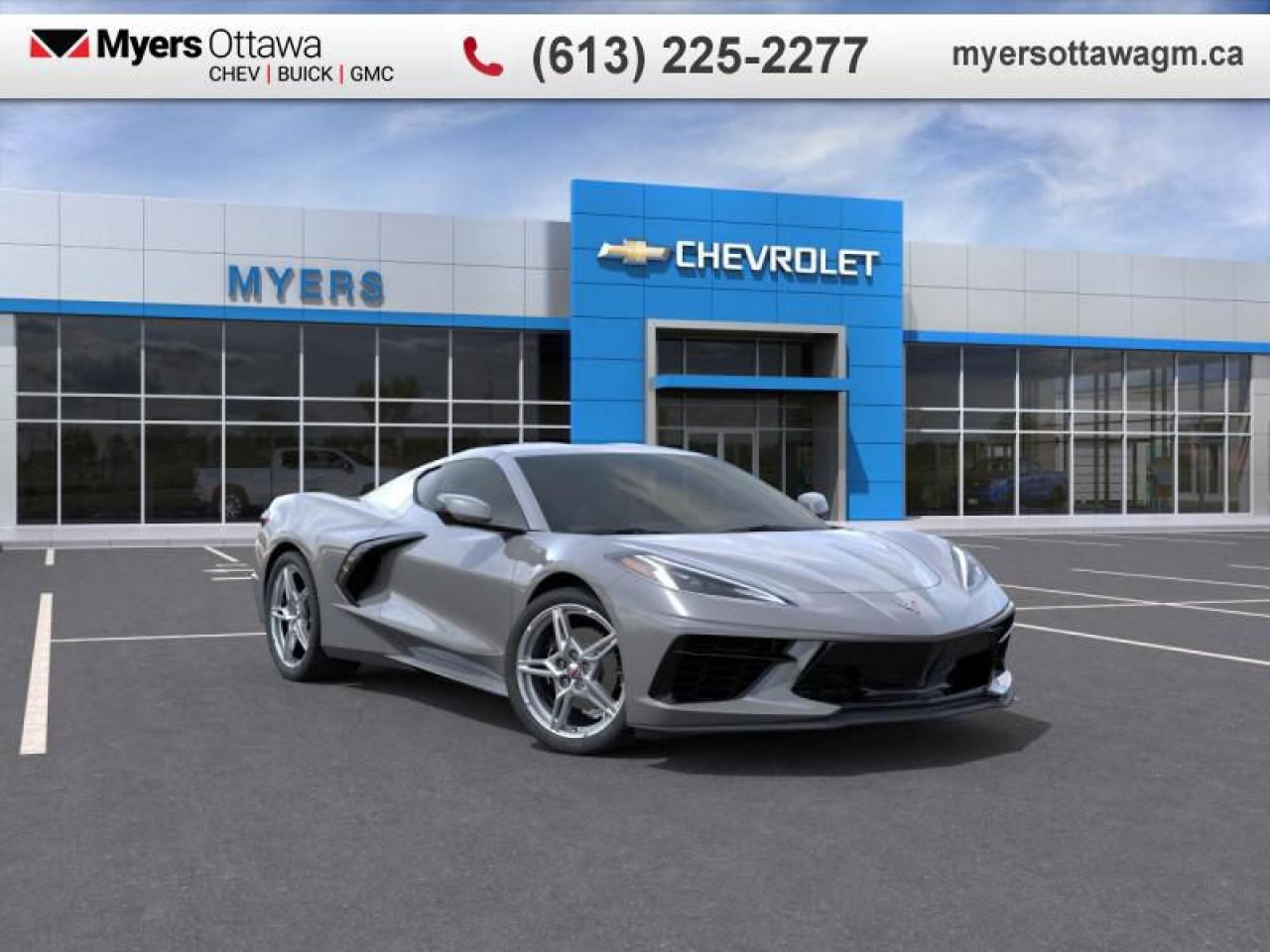 New 2025 Chevrolet Corvette Stingray Coupe  1LT, COUPE, SEAWOLF GREY, $6500 OFF !!! WOW for sale in Ottawa, ON