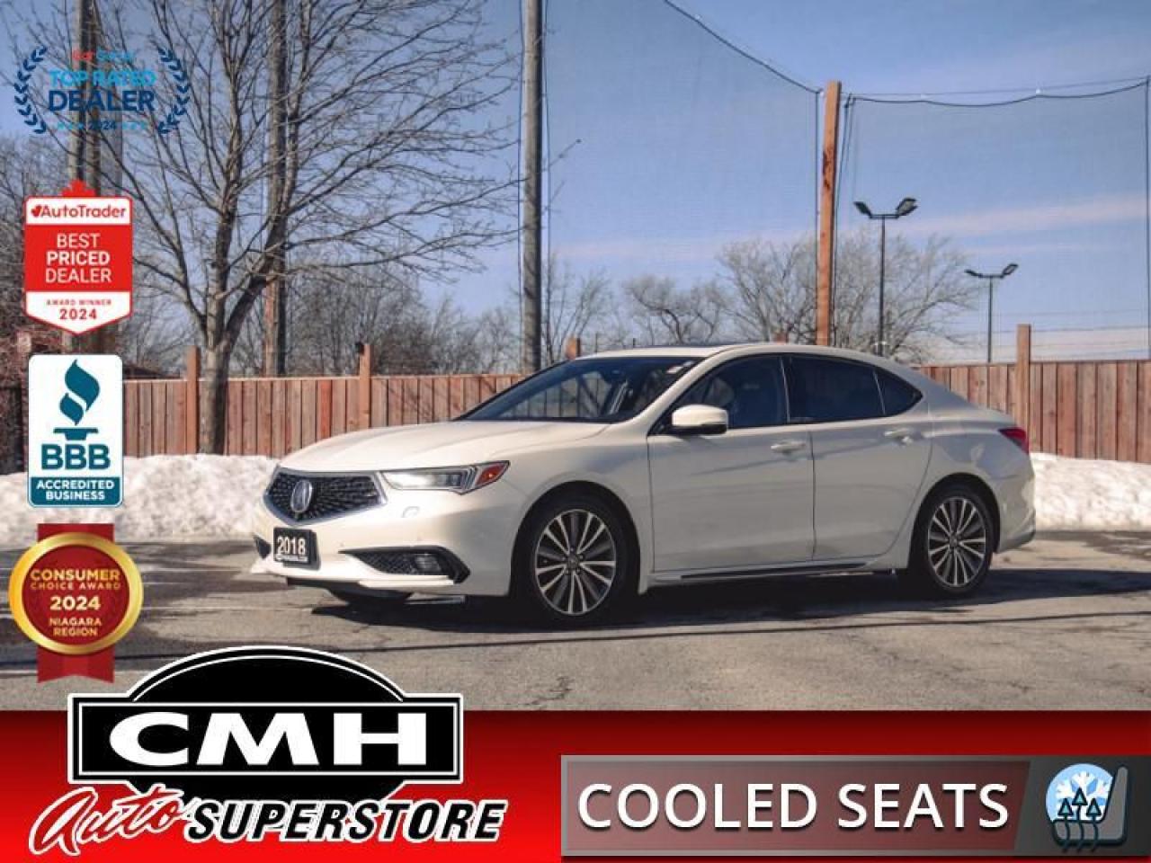 Used 2018 Acura TLX Elite SH-AWD w/Advance Pkg  **SUNROOF** for sale in St. Catharines, ON