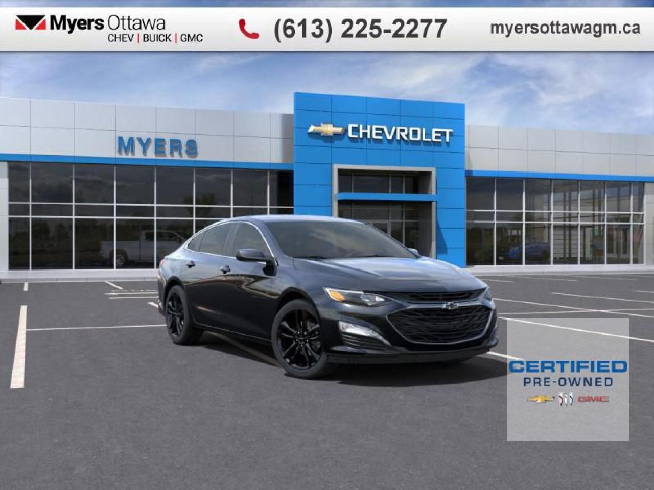 Used 2024 Chevrolet Malibu Sport Edition  LT, SPORT EDITION, REAR CAMERA, CARPLAY, BLACK WHEELS for sale in Ottawa, ON