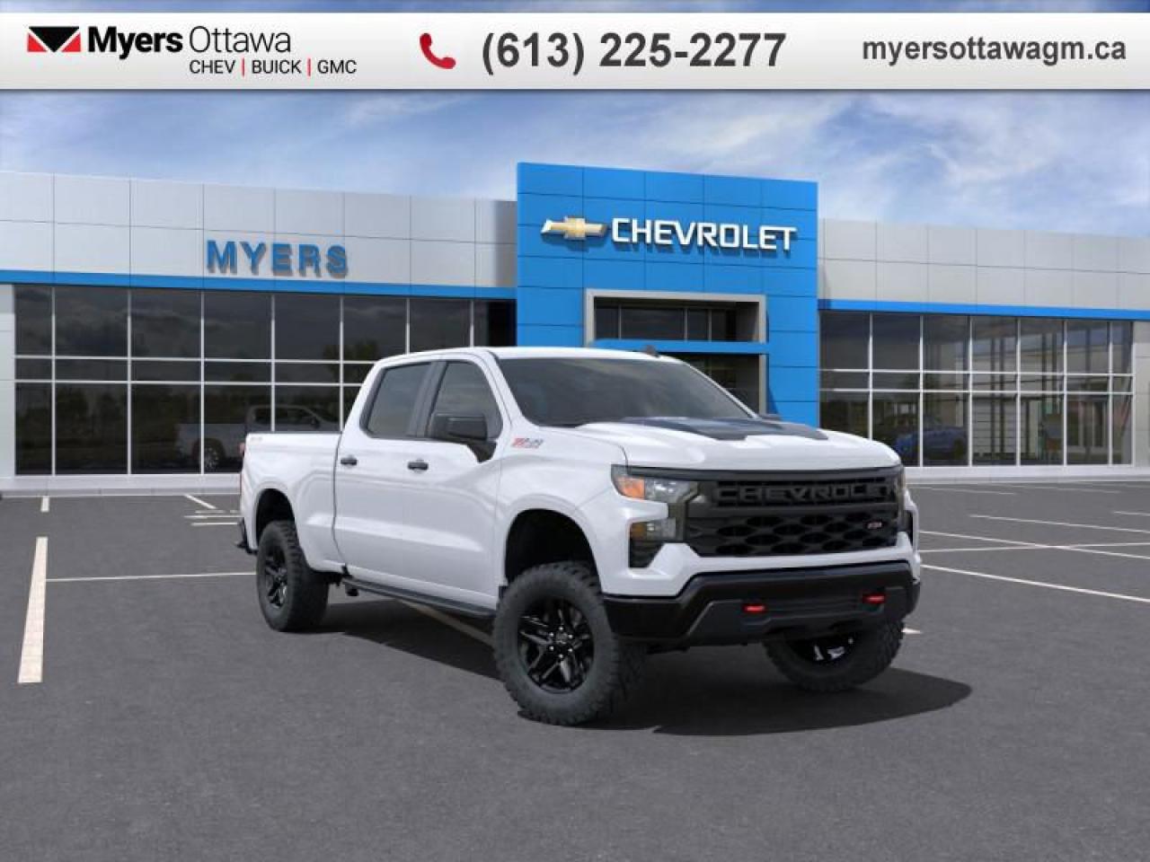 New 2025 Chevrolet Silverado 1500 Custom Trail  - Diesel Engine for sale in Ottawa, ON