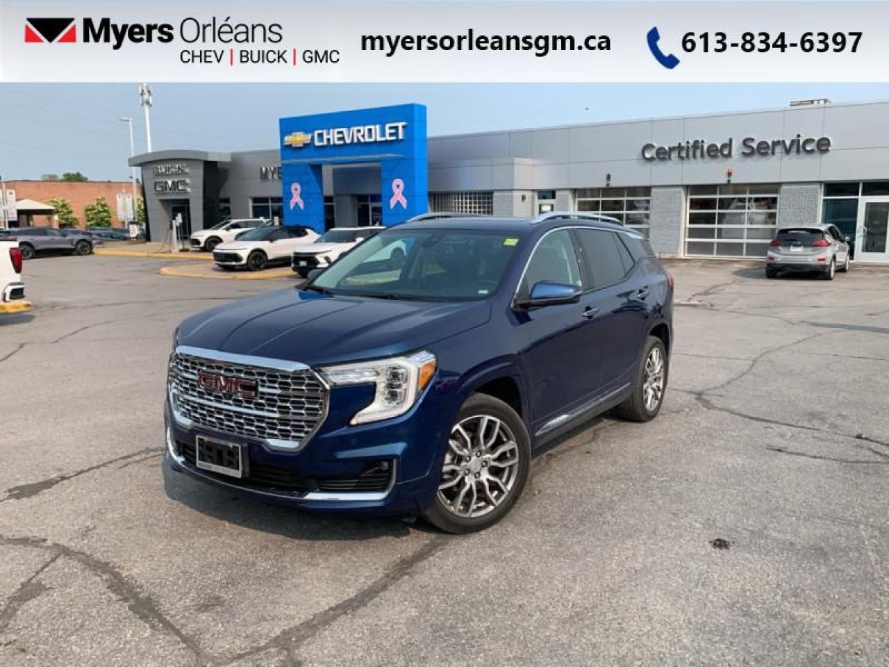 Used 2022 GMC Terrain Denali  -  Navigation -  Cooled Seats for sale in Orleans, ON