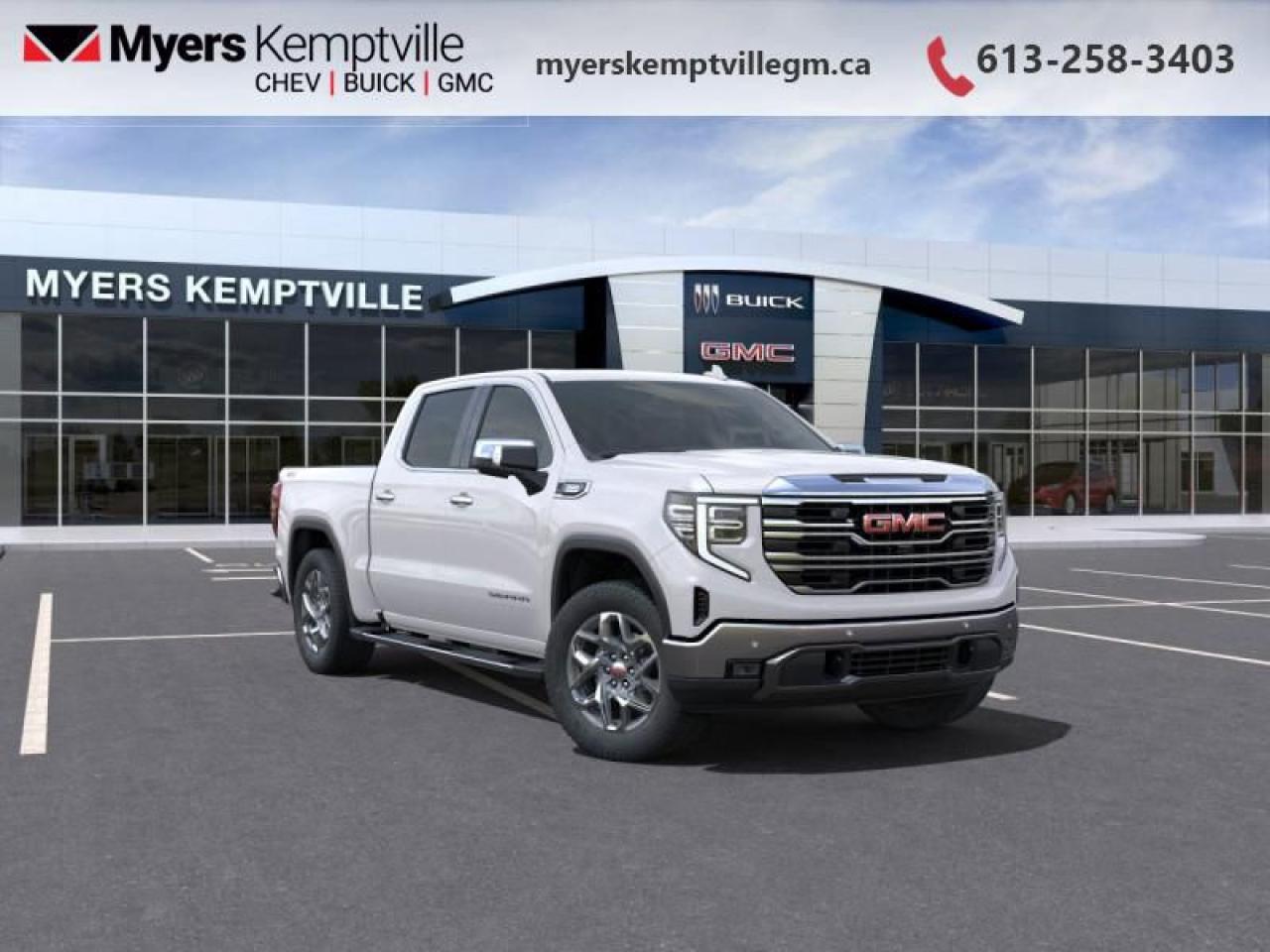 New 2025 GMC Sierra 1500 SLT  - Sunroof - Diesel Engine for sale in Kemptville, ON