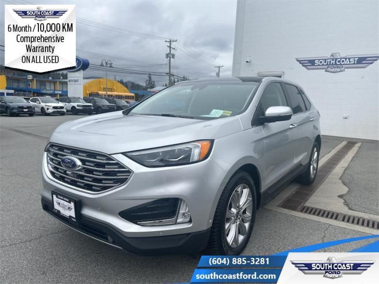 Used 2019 Ford Edge Titanium AWD  - Leather Seats -  Cooled Seats for sale in Sechelt, BC