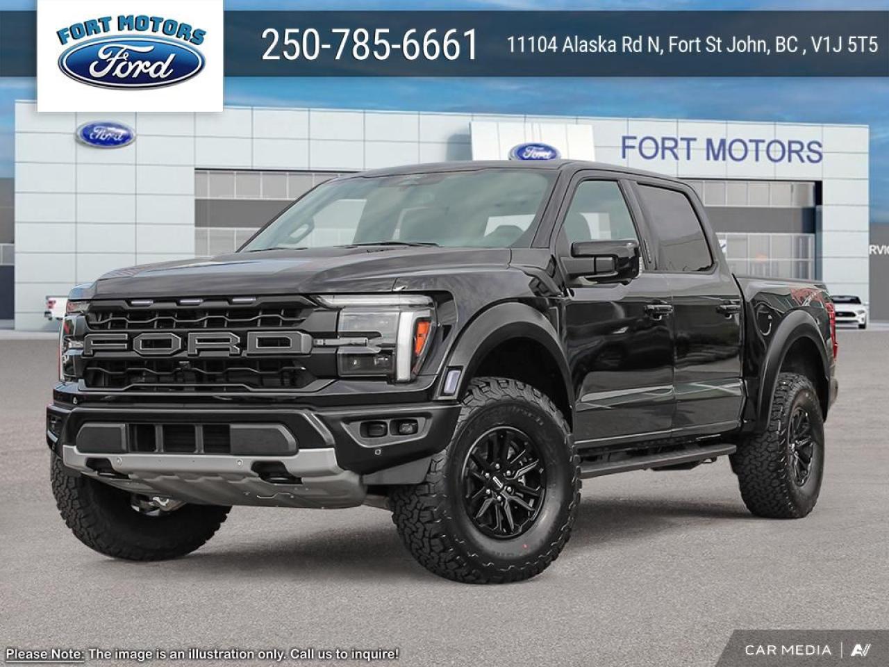 <p>Get ready to conquer any terrain with the brand new 2024 Ford F-150 RAPTOR, available now at Fort Motors. This beast of a truck is built for adventure, boasting a powerful 3.5L V6 EcoBoost High Output engine and a 10-speed automatic transmission.  The Agate Black exterior with black leather interior screams sophistication and ruggedness, while the TWIN PANEL MOONROOF lets you soak in the scenery.</p>
<p>This RAPTOR is loaded with features designed to enhance your driving experience.  From the heated and ventilated front seats to the heated second-row seats, youll be comfortable no matter the weather.  The Ford Co-Pilot360 suite of driver-assist technologies keeps you safe and confident on the road, while the integrated navigation system helps you find your way.  And with the TOUGH BED SPRAY-IN BEDLINER, you can haul your gear with confidence.</p>
<p>Here are five features that will make you want to get behind the wheel of this incredible truck:</p>
<ul>
<li><strong>3.5L V6 EcoBoost High Output Engine:</strong>  This powerful engine delivers the performance you need to tackle any challenge.</li>
<li><strong>TWIN PANEL MOONROOF:</strong>  Enjoy the open air and stunning views with this expansive sunroof.</li>
<li><strong>Heated and Ventilated Front Seats:</strong>  Stay comfortable in any weather with these luxurious seats.</li>
<li><strong>Ford Co-Pilot360:</strong>  This suite of driver-assist technologies helps keep you safe and confident on the road.</li>
<li><strong>TOUGH BED SPRAY-IN BEDLINER:</strong>  Protect your cargo bed and haul your gear with confidence.</li>
</ul>
<p>Visit Fort Motors today to experience the 2024 Ford F-150 RAPTOR for yourself.</p>
<p><em>Powered by AutoIntelligence™ AI</em></p>
