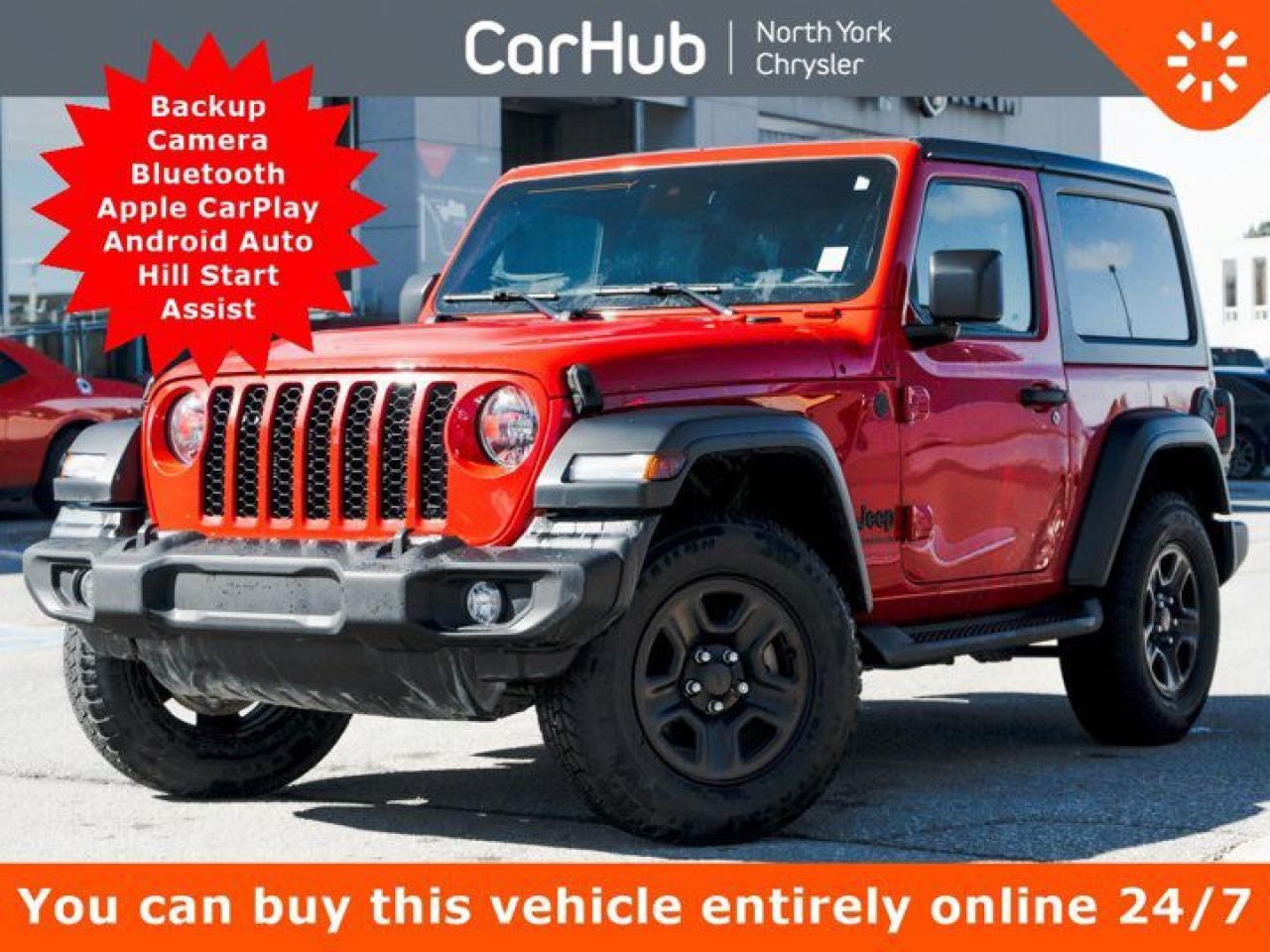 Used 2024 Jeep Wrangler Sport Backup Cam Bluetooth Apple CarPlay Android Auto for sale in Thornhill, ON