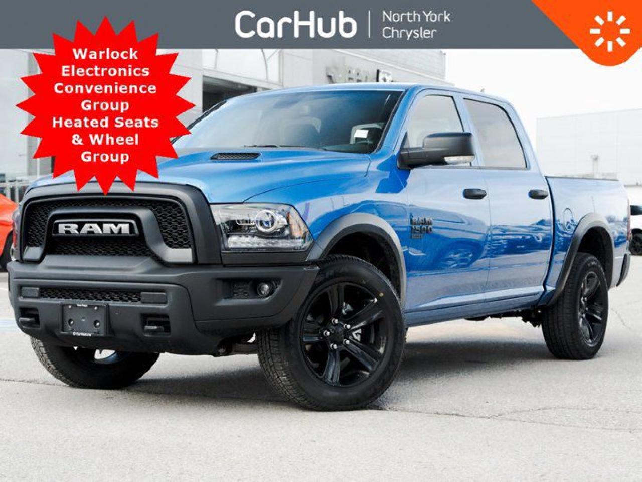 Used 2024 RAM 1500 Classic Warlock Electronics Convenience Group  Luxury Group Heated Seats & Wheel Group for sale in Thornhill, ON