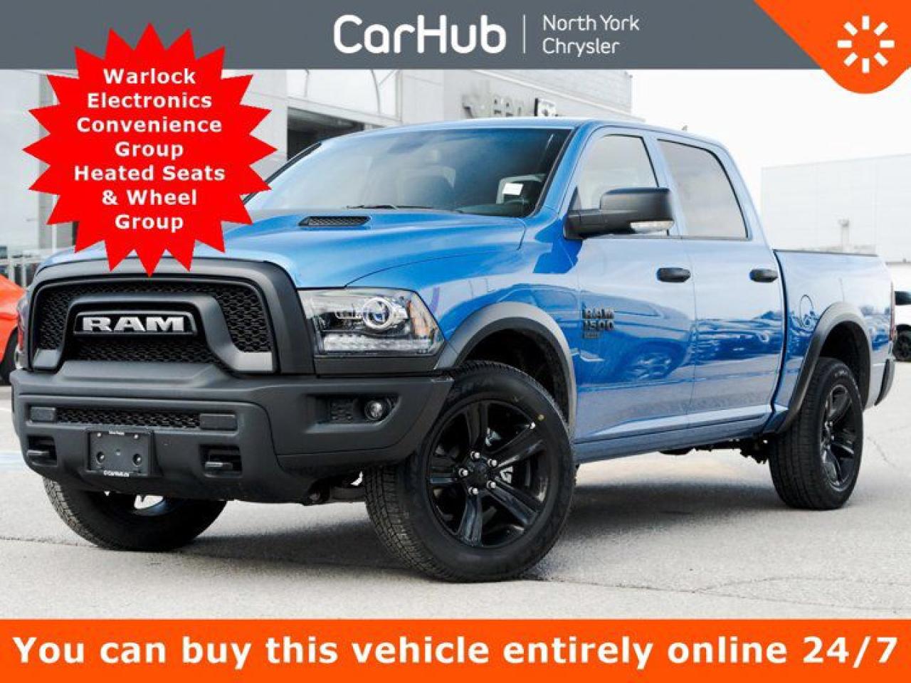 Used 2024 RAM 1500 Classic Warlock Electronics Convenience Group  Luxury Group Heated Seats & Wheel Group for sale in Thornhill, ON