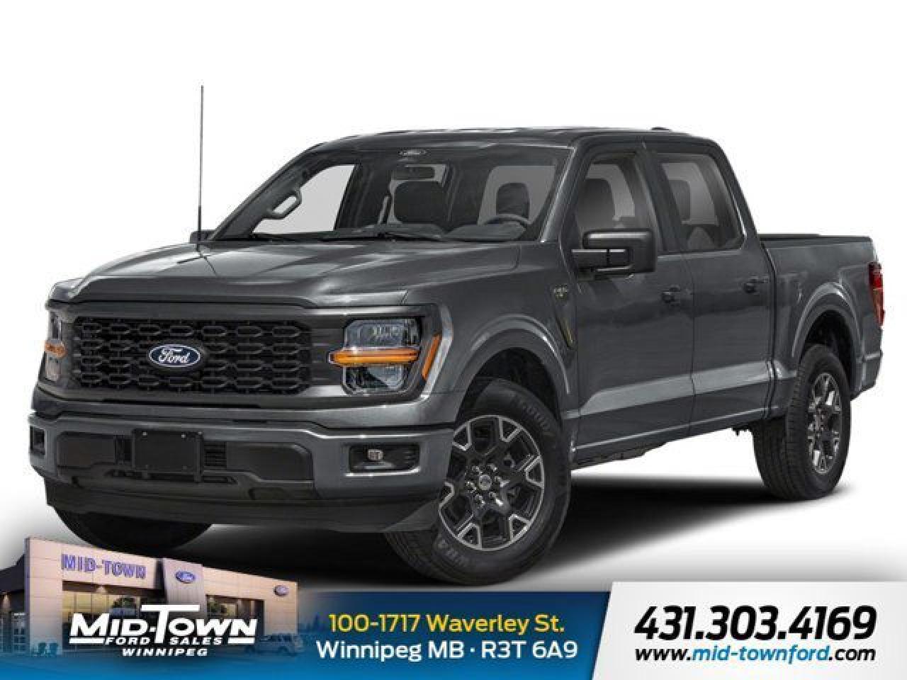 New 2025 Ford F-150 STX | Curve Control | 20 dark Grey Wheels for sale in Winnipeg, MB