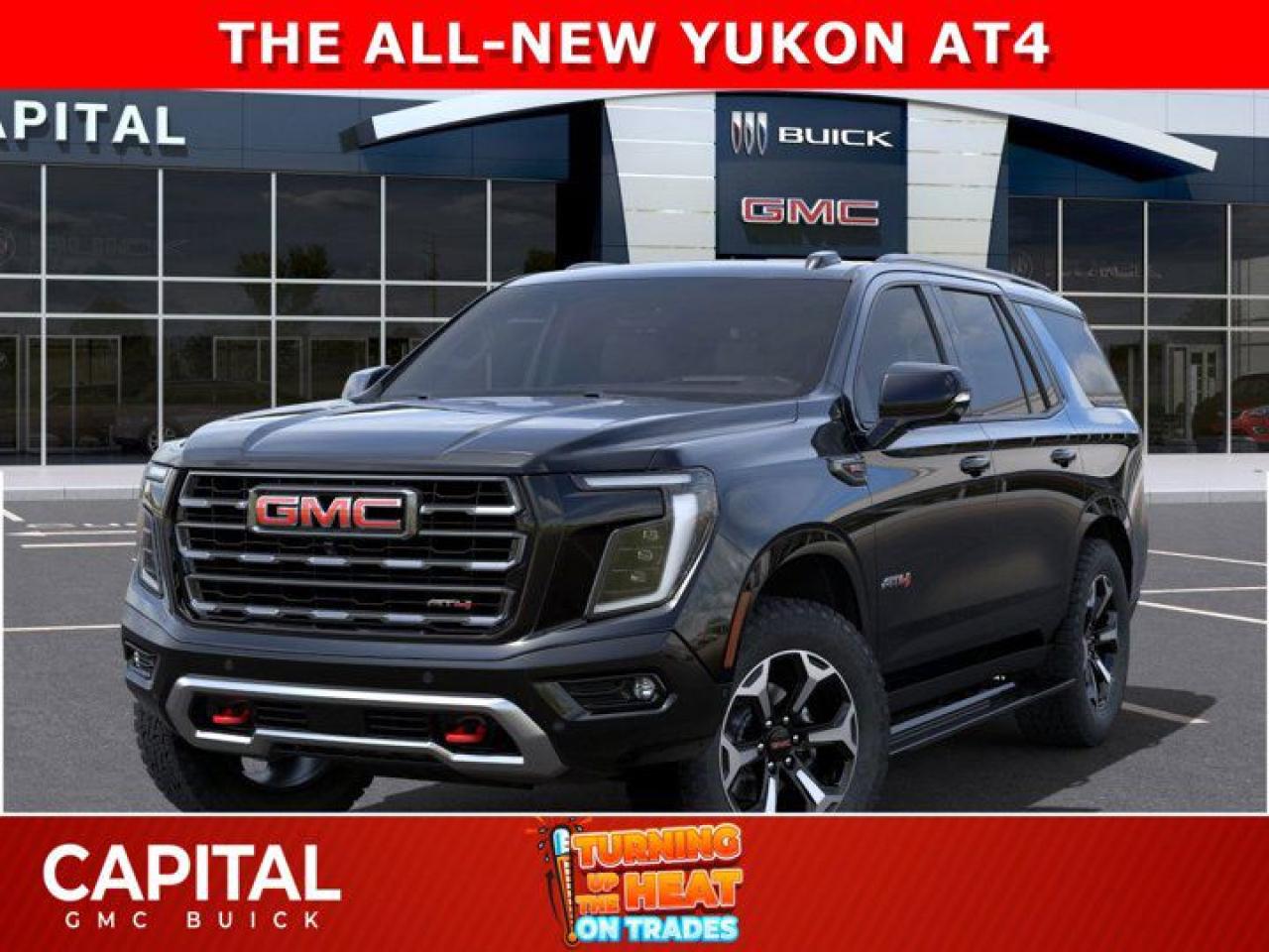 New 2025 GMC Yukon AT4 4WD for sale in Edmonton, AB