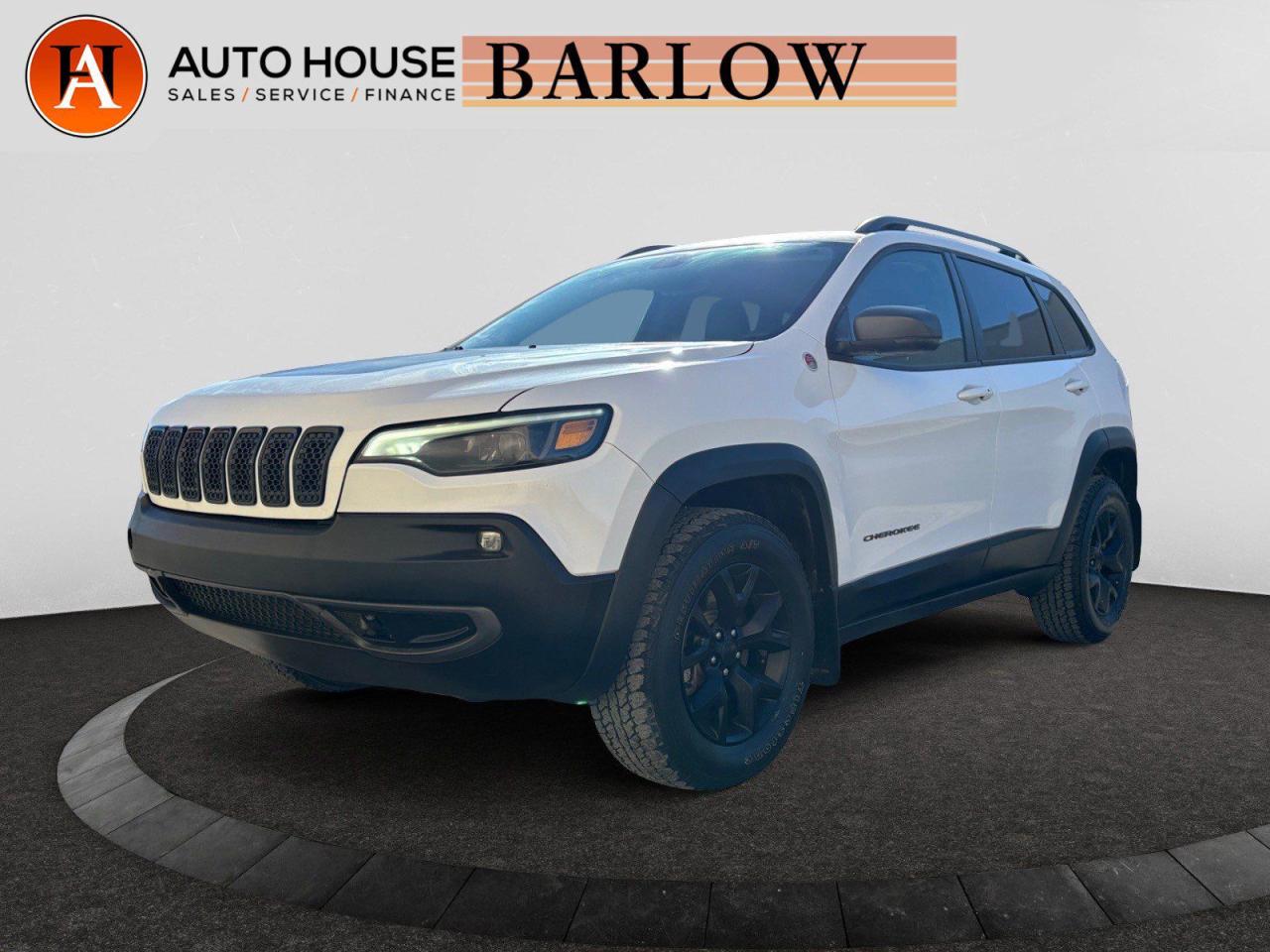 Used 2019 Jeep Cherokee Trailhawk 4X4 | HEATED LEATHER SEATS | NAVIGATION | PARK ASSIST for sale in Calgary, AB