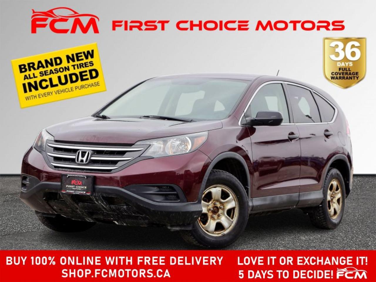 Used 2014 Honda CR-V LX AWD ~AUTOMATIC, FULLY CERTIFIED WITH WARRANTY!! for sale in North York, ON