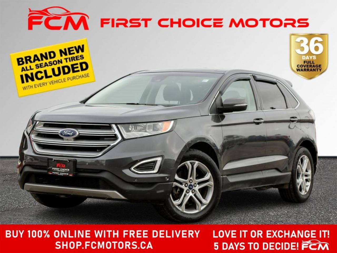 Used 2015 Ford Edge TITANIUM ~AUTOMATIC, FULLY CERTIFIED WITH WARRANTY for sale in North York, ON