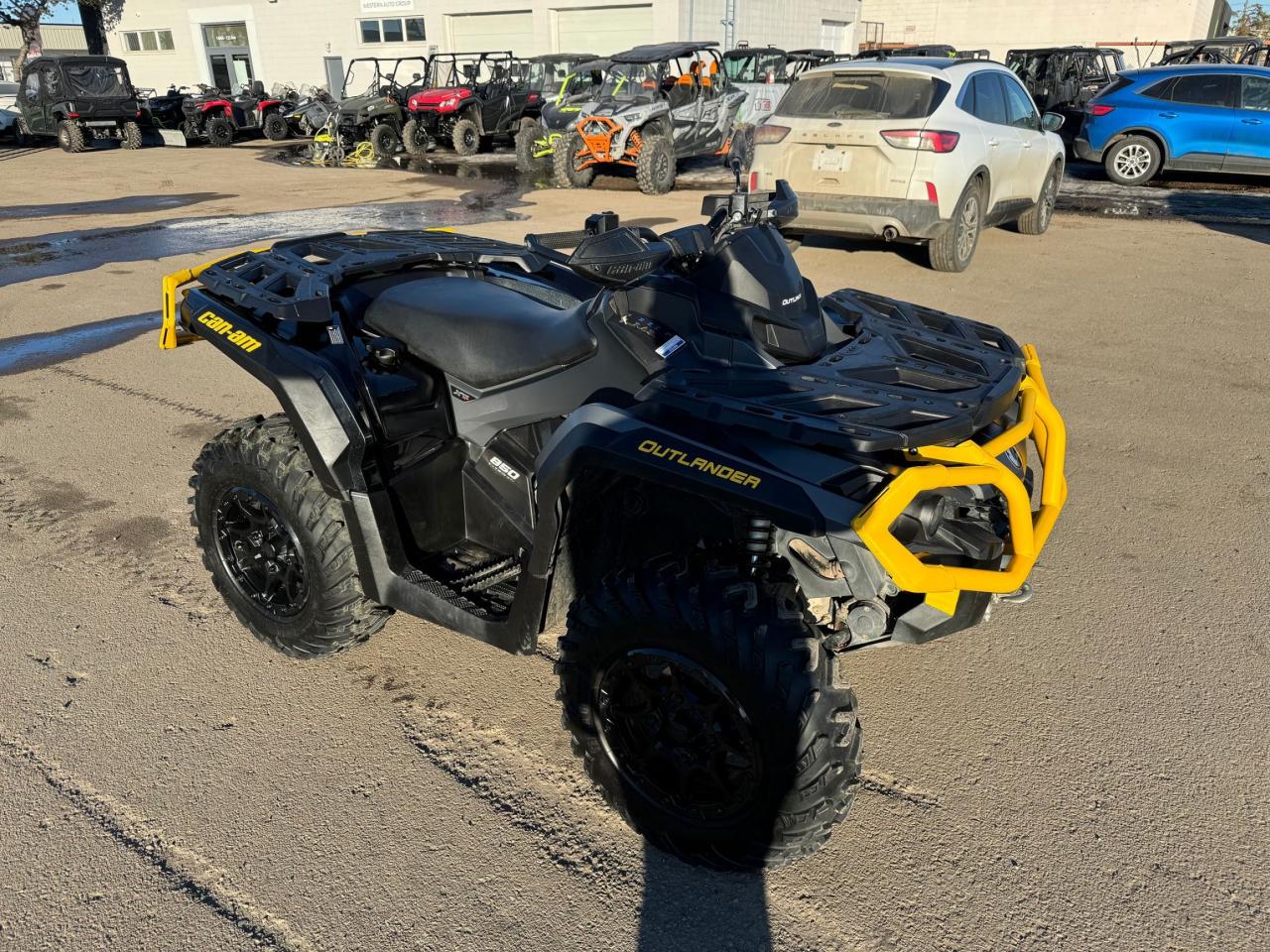 2022 Can-Am Outlander 850 XTP $101 B/W - Photo #3