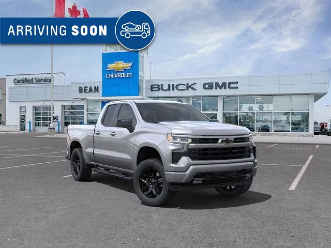 New 2025 Chevrolet Silverado 1500 RST 5.3L V8 WITH REMOTE START/ENTRY, HEATED FRONT SEATS, HEATED STEERING WHEEL, HD REAR VISION CAMERA, APPLE CARPLAY AND ANDROID AUTO for sale in Carleton Place, ON