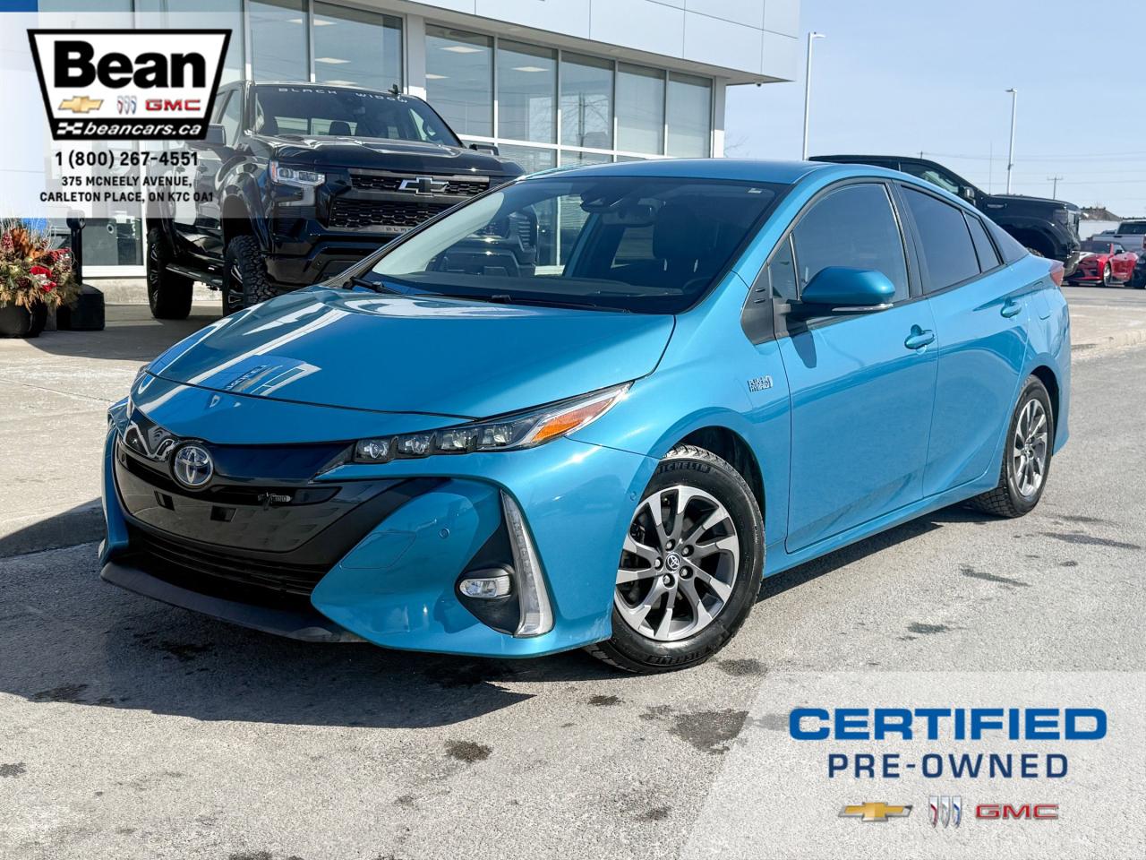 Used 2021 Toyota Prius Prime Upgrade 1.8L HYBRID WITH HEATED SEATS, HEATED STEERING WHEEL, JBL SPEAKERS, NAVIGATION, SAFETY PACKAGE, for sale in Carleton Place, ON