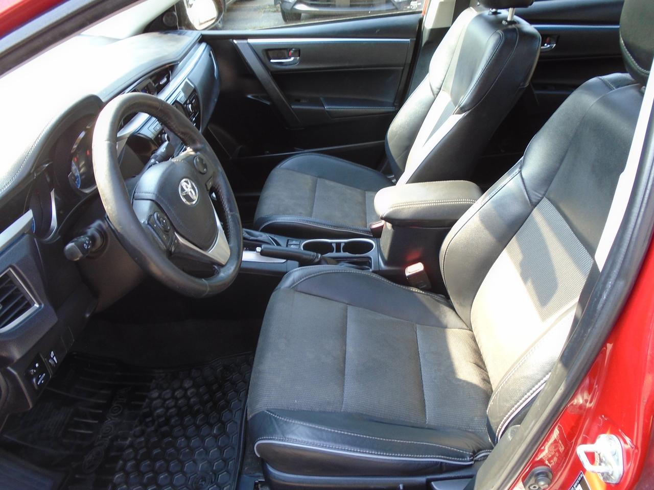 2014 Toyota Corolla S/REAR CAM / LEATHER / KEYLESS/ HEATED SEATS/CLEAN - Photo #10