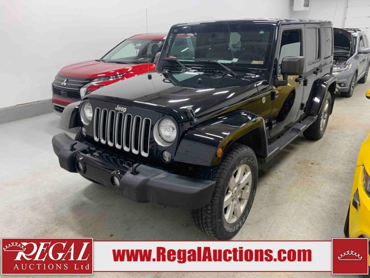 Used 2018 Jeep Wrangler JK Unlimited Sahara for sale in Calgary, AB