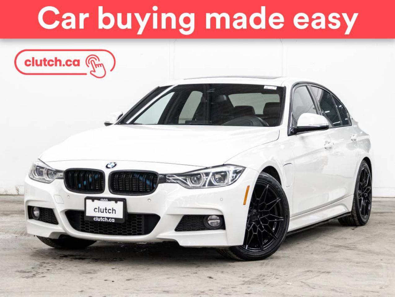 Used 2018 BMW 3 Series 330e w/ Power Moonroof, Wireless Charging, Heated Steering Wheel for sale in Toronto, ON