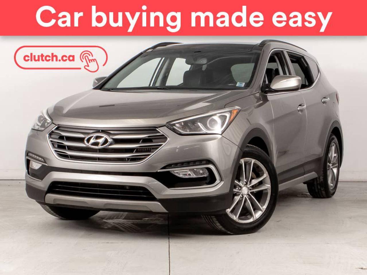 Used 2017 Hyundai Santa Fe Sport 2.0T Limited AWD w/Moonroof, Leather, Nav for sale in Bedford, NS