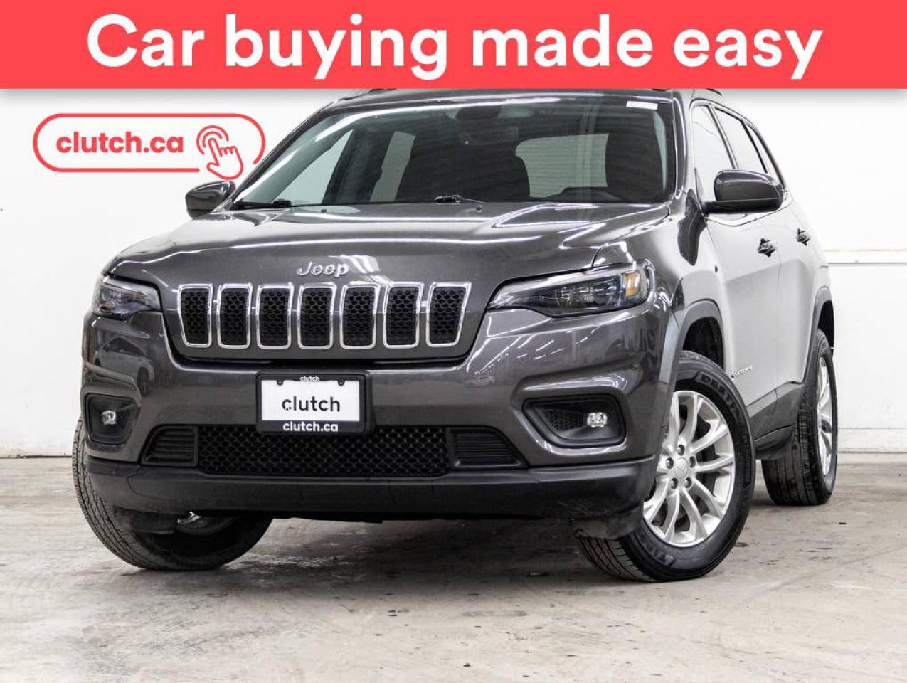 Used 2019 Jeep Cherokee North 4x4 w/ Apple CarPlay & Android Auto, Reverse Cam, Dual Zone A/C for sale in Toronto, ON