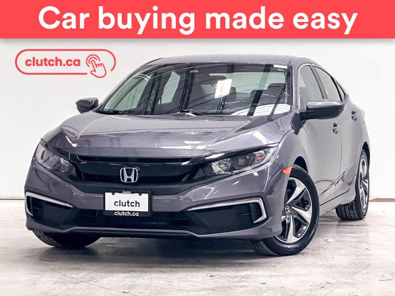 Used 2019 Honda Civic LX w/ Apple CarPlay, Heated Front Seats, Rearview Cam for sale in Toronto, ON